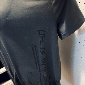 Men's Graphic Tee - Olive Green Casual Shirt